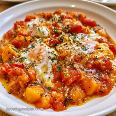 One-Pan Pumpkin Shakshuka Recipe Card