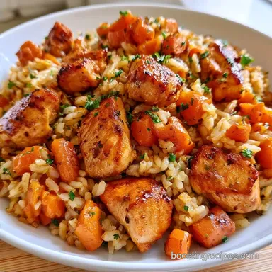 Chicken and Rice: One-Pot Golden