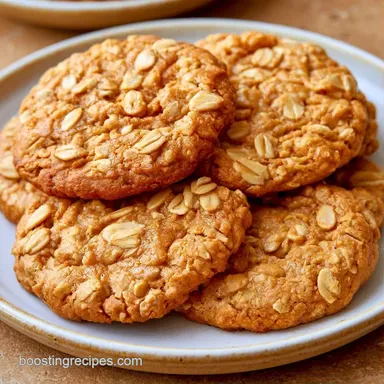Banana Peanut Butter Cookies: Meal Prep Recipe Card
