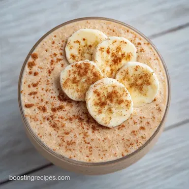 Peanut Butter Banana Smoothie: Creamy