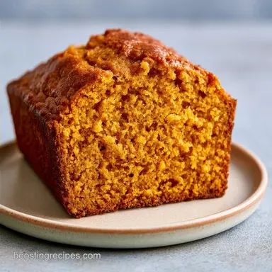 Pumpkin Banana Bread for 8 Slices