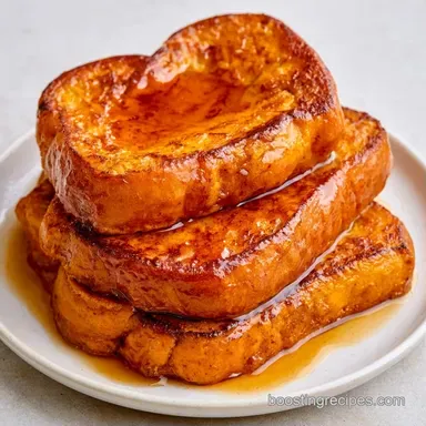 Pumpkin French Toast with Brown Sugar Recipe Card