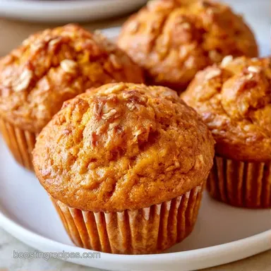 Pumpkin Honey Muffins with Whole Wheat Recipe Card