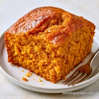 Pumpkin Protein Breakfast Cake for 4