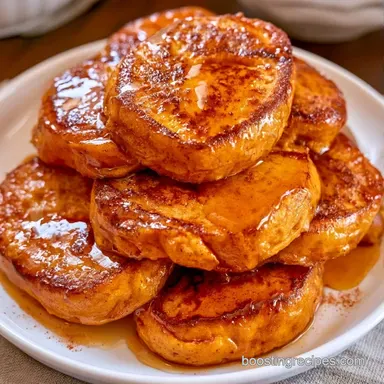 Pumpkin Spice French Toast in 20 Minutes Recipe Card