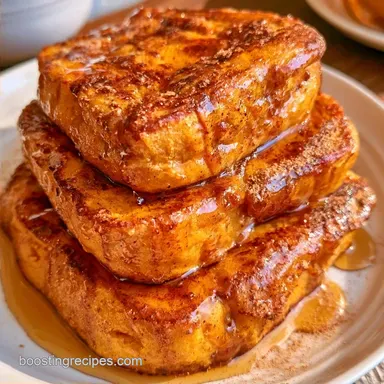 Pumpkin Spice French Toast in 20 Minutes