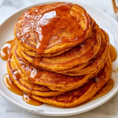 Pumpkin Spice Pancakes in 20 Minutes Recipe Card
