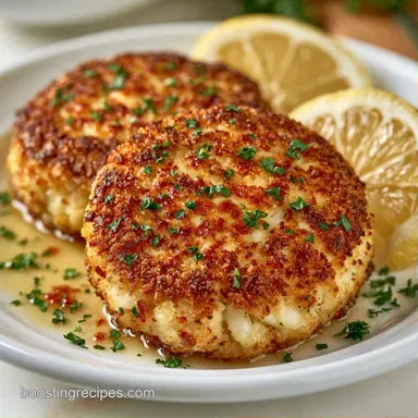 Quick Air Fried Seafood Cakes: Crispy Recipe Card