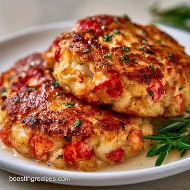 Quick Food Processor Lobster Cakes (9) Recipe Card