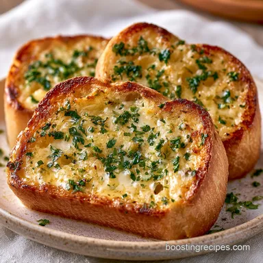Garlic and Herb Bread in 65 Minutes Recipe Card