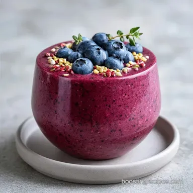 Quick Morning Breakfast Smoothie (5 Min)