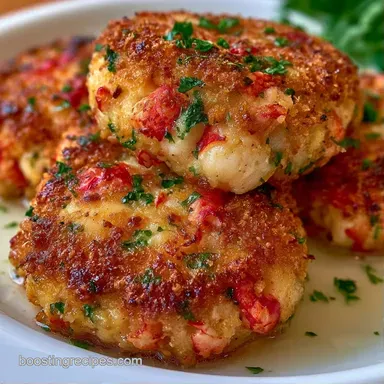 Quick Prep Lobster Cakes in 35 Minutes Recipe Card