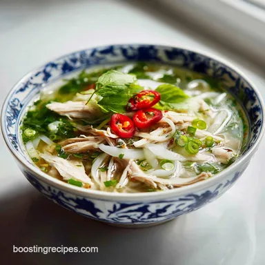 Rotisserie Chicken Pho in 60 Minutes with Silky Noodles