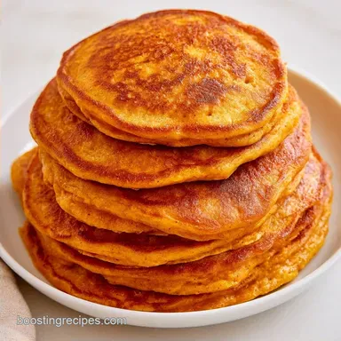 Savory Pumpkin Pancakes in 15 Minutes