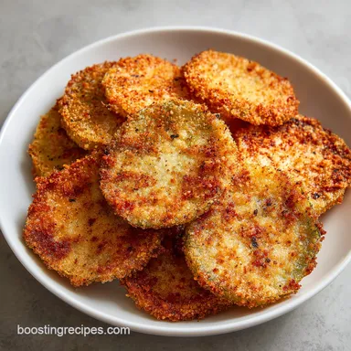 Seasoned Fried Green Tomatoes: Crispy Recipe Card