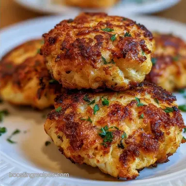 Simple Crab and Lobster Cakes: Crispy