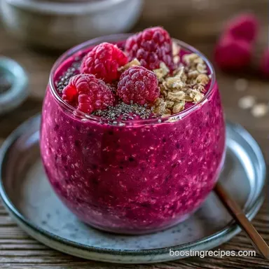 Simple Healthy Morning Smoothie in 5 Min Recipe Card