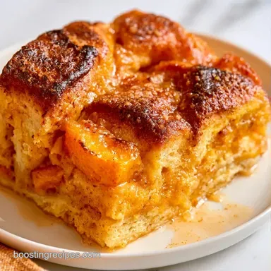 Slow Cooker Pumpkin French Toast: Golden Recipe Card