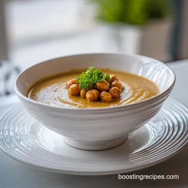 Garbanzo Bean Soup: A Smoky and Velvety Mediterranean Stew
