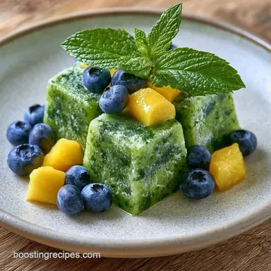 Smoothie Cube Breakfast Prep: Meal Prep Recipe Card