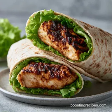 Step by Step Wrap Recipe in 15 Minutes Recipe Card