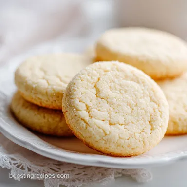 Super Soft Sugar Cookies for 24 Servings Recipe Card
