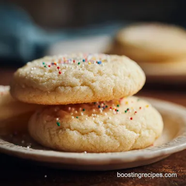 Super Soft Sugar Cookies for 24 Servings