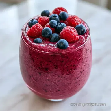Vegan Fruit Smoothie in 5 Minutes Recipe Card