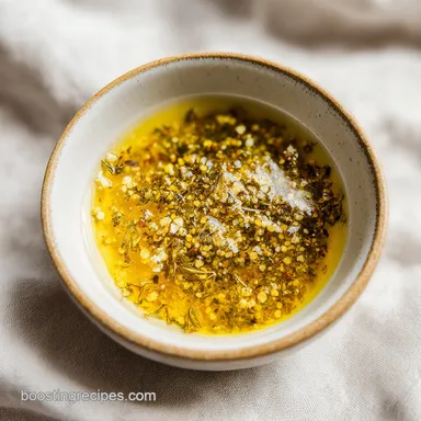 Zesty Greek Salad Dressing in 5 Minutes Recipe Card