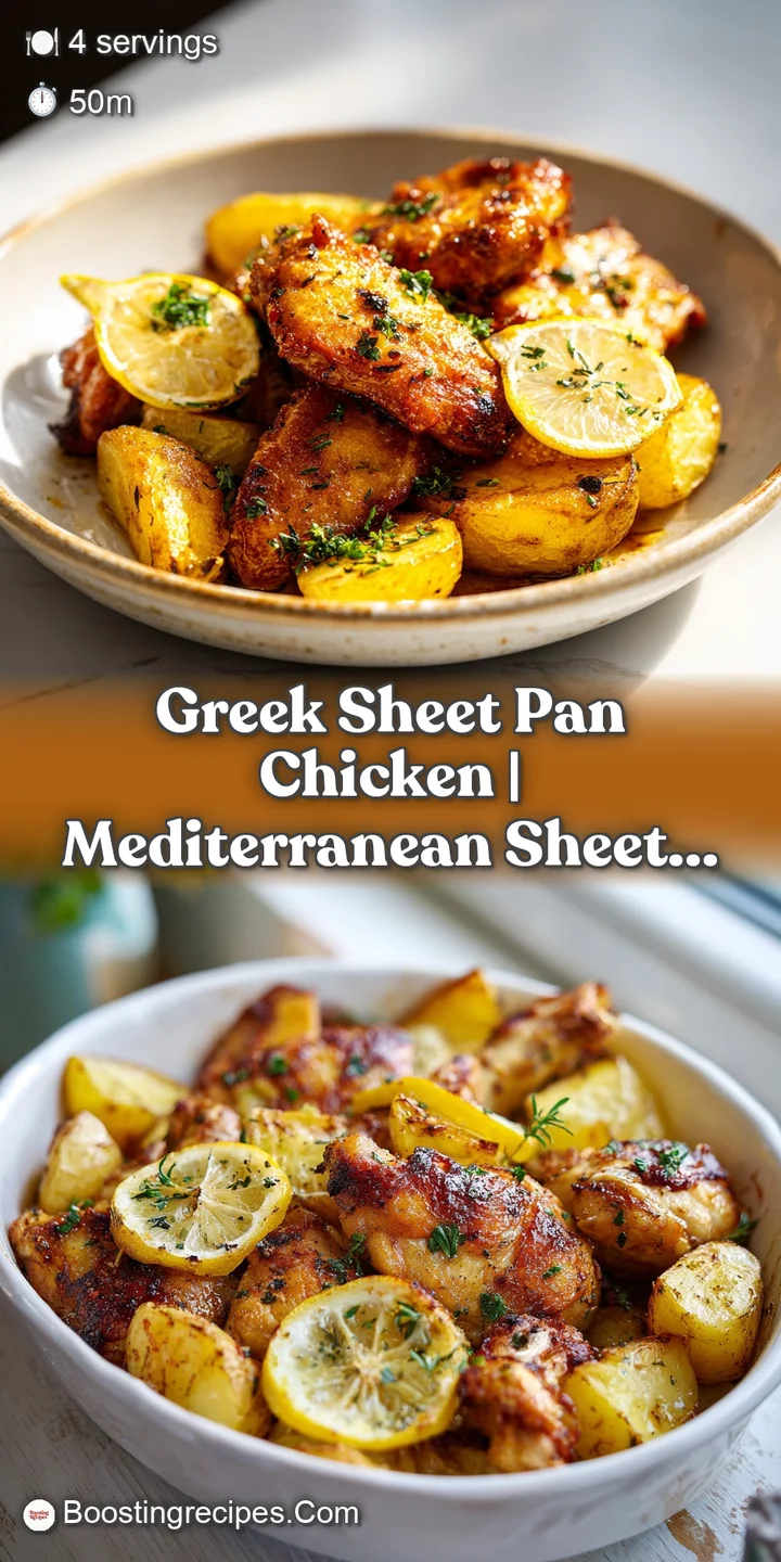 Close-up of glistening roasted chicken skin, juicy lemon pulp, and melted feta cheese with a sprinkle of oregano.