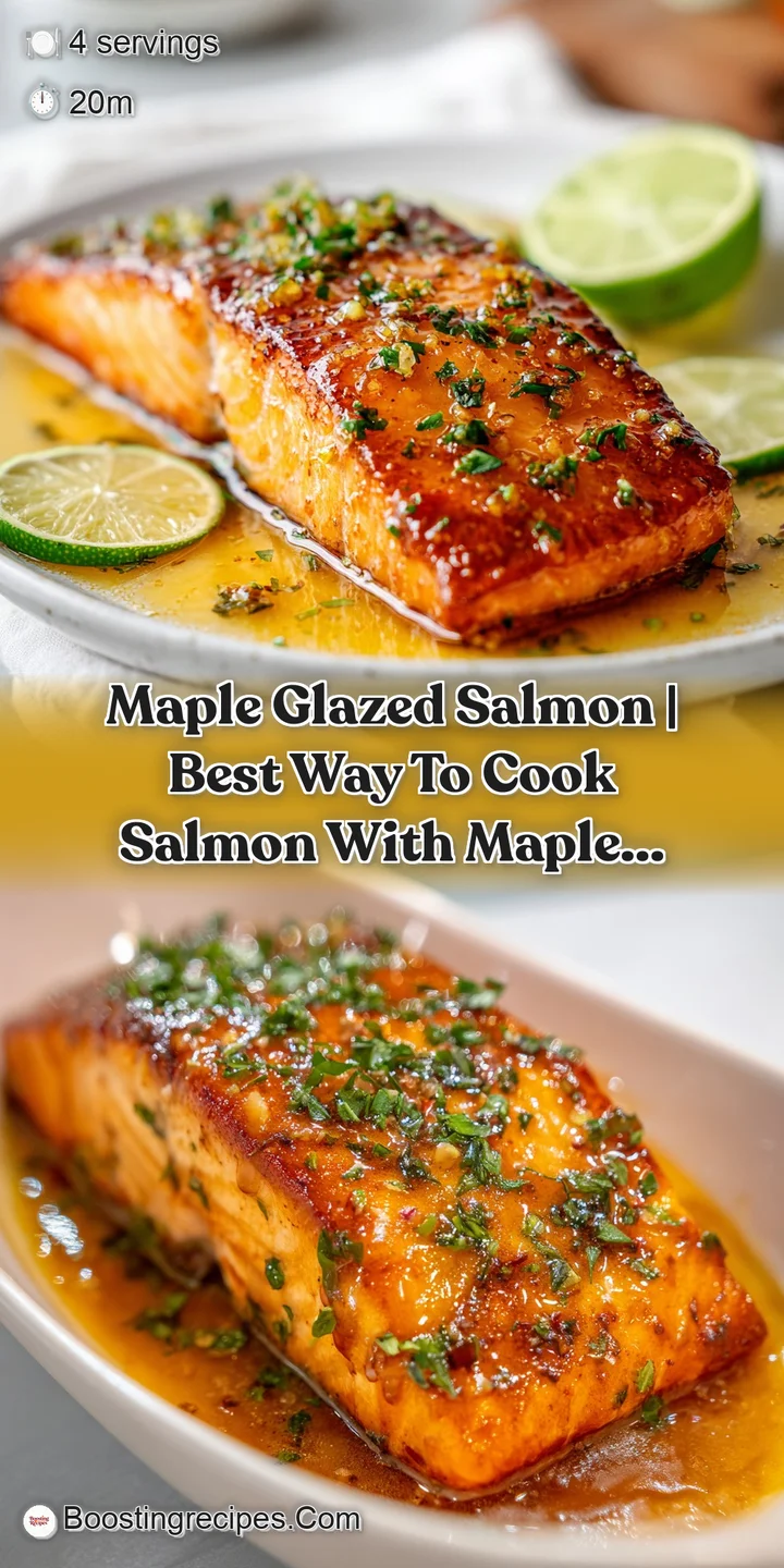 Close-up of a perfectly cooked salmon fillet, showcasing its succulent, flaky texture and sweet glaze.