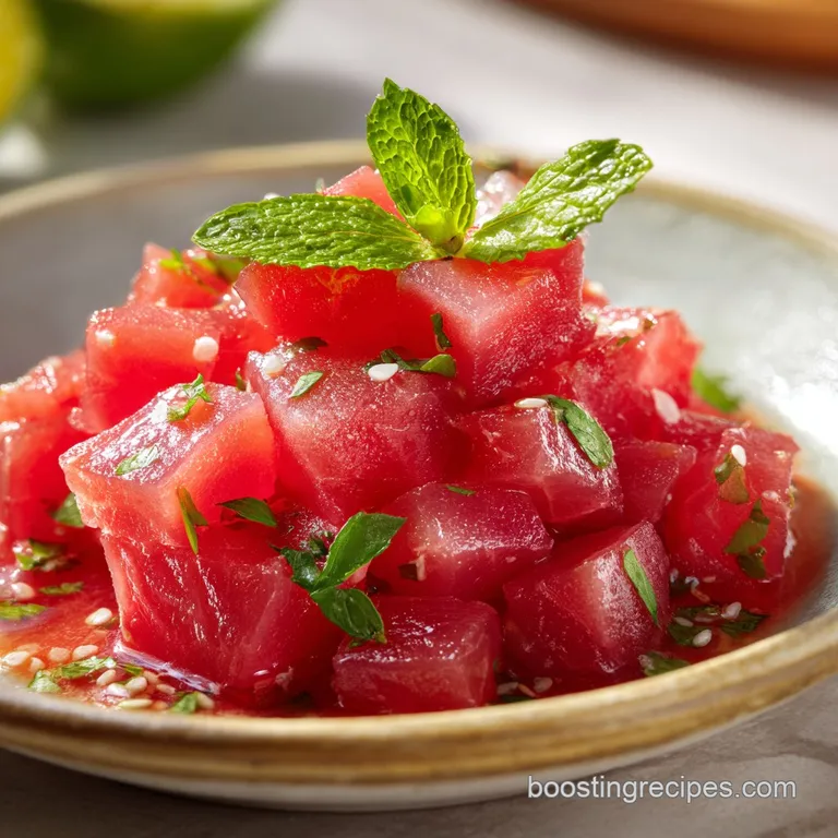 Authentic Hawaiian Tuna Poke