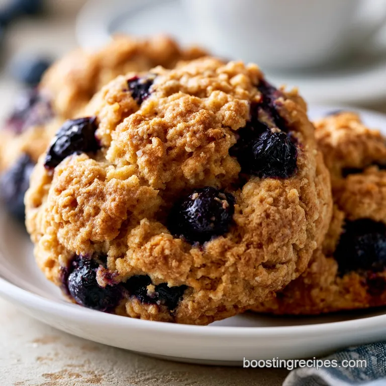 Blueberry Scones Recipe: Flaky and Zesty