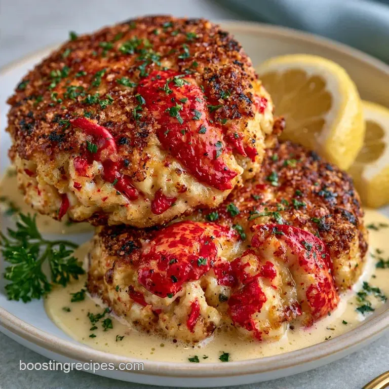 Crispy Air Fryer Lobster Cakes in 25 Minutes