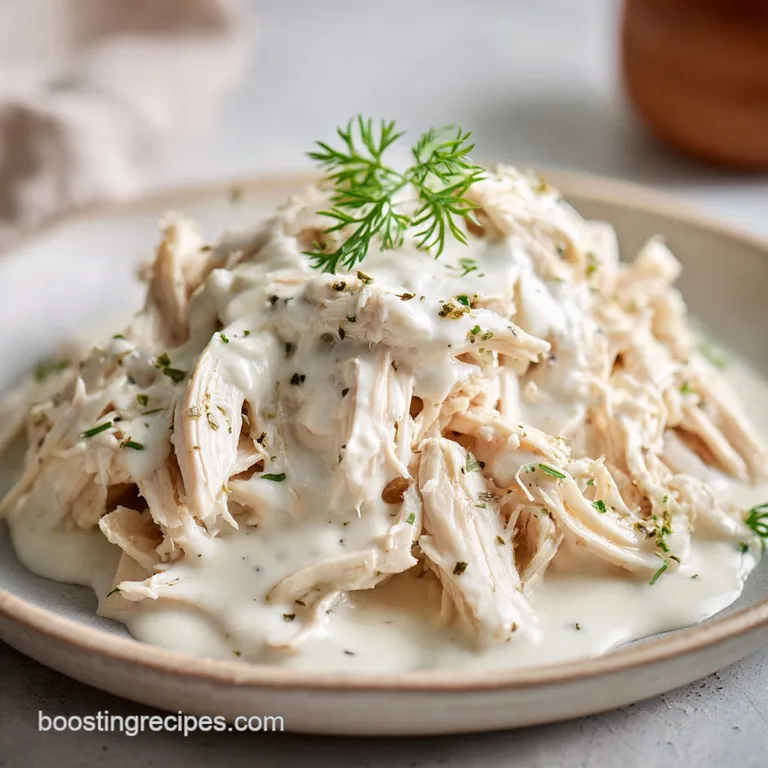 Crockpot Ranch Chicken: Creamy and Comforting