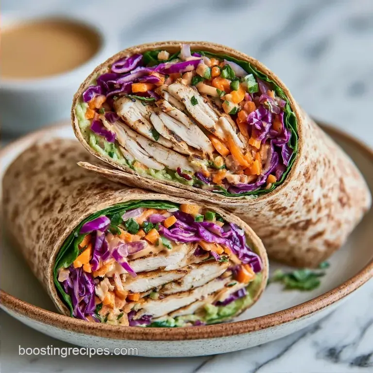 Chicken Wrap: Healthy and Easy