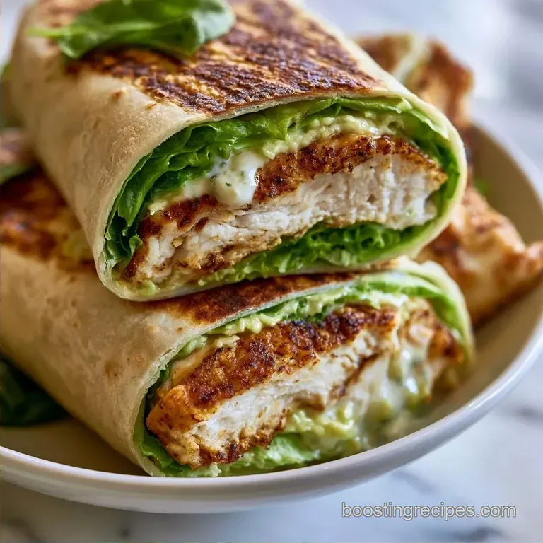 Caesar Wrap: Easy and Homemade