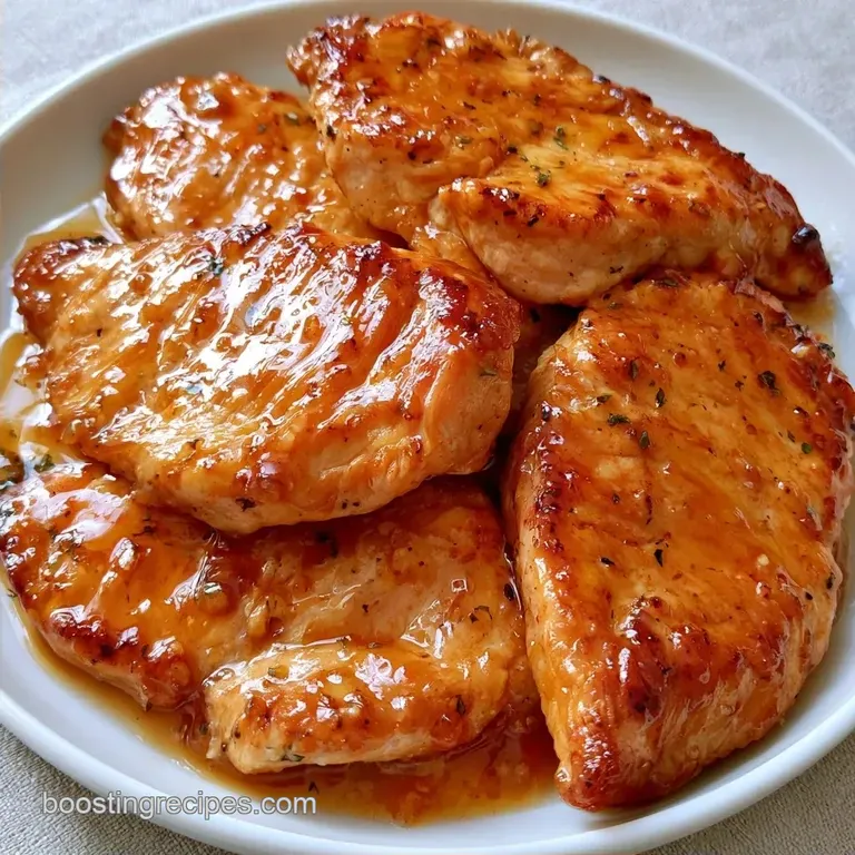 Sticky Honey Garlic Chicken Breast