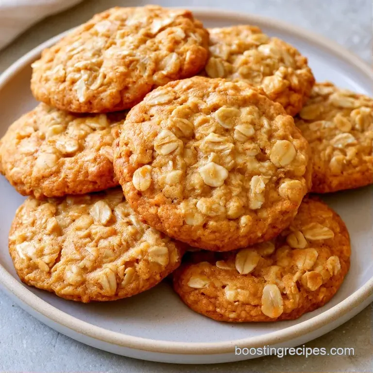 A neat stack of soft, orange-hued cookies on a white plate, accented by a dusting of cinnamon and a linen cloth.