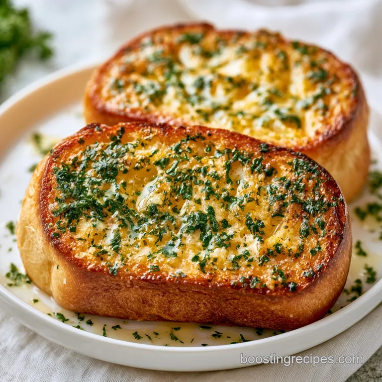 Garlic and Herb Bread: Mahogany Crust
