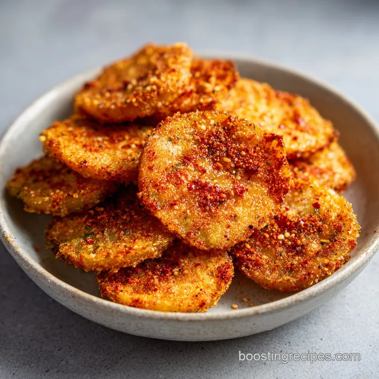 Seasoned Fried Green Tomatoes Recipe: Crispy and Tangy