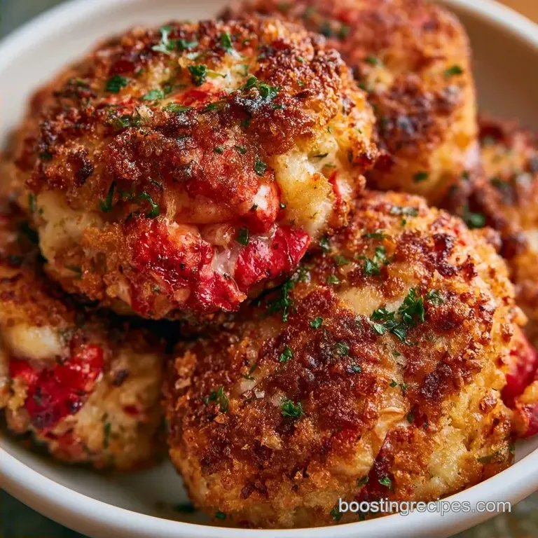 Easy Shallow Fried Lobster Cakes with Panko