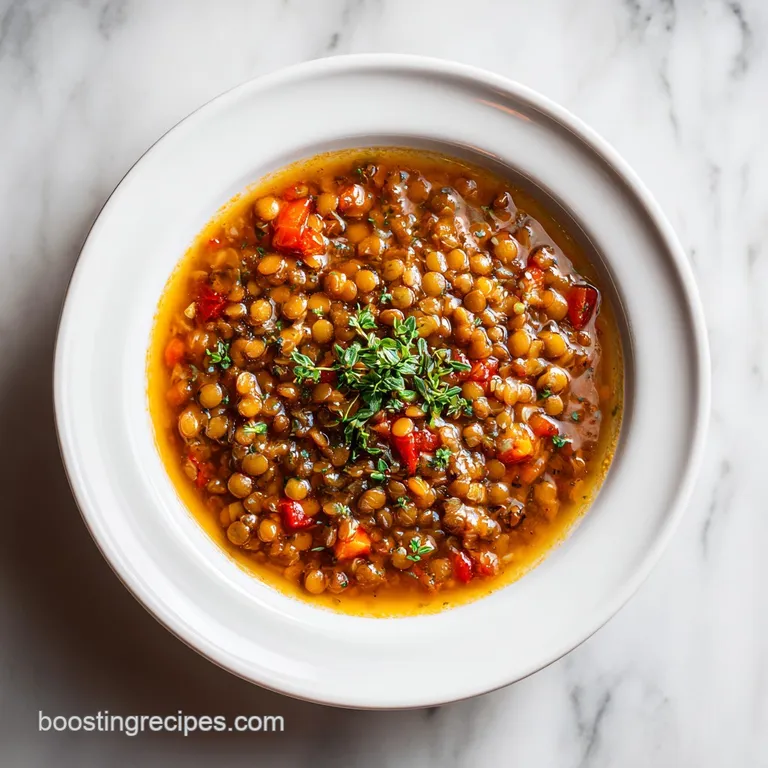 Slow Cooker Lentil Soup: Rich and Hearty