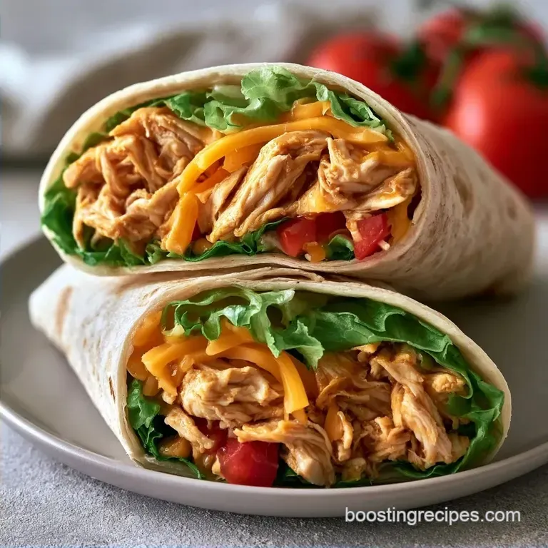 Chicken Wrap: 5-Minute Store Bought