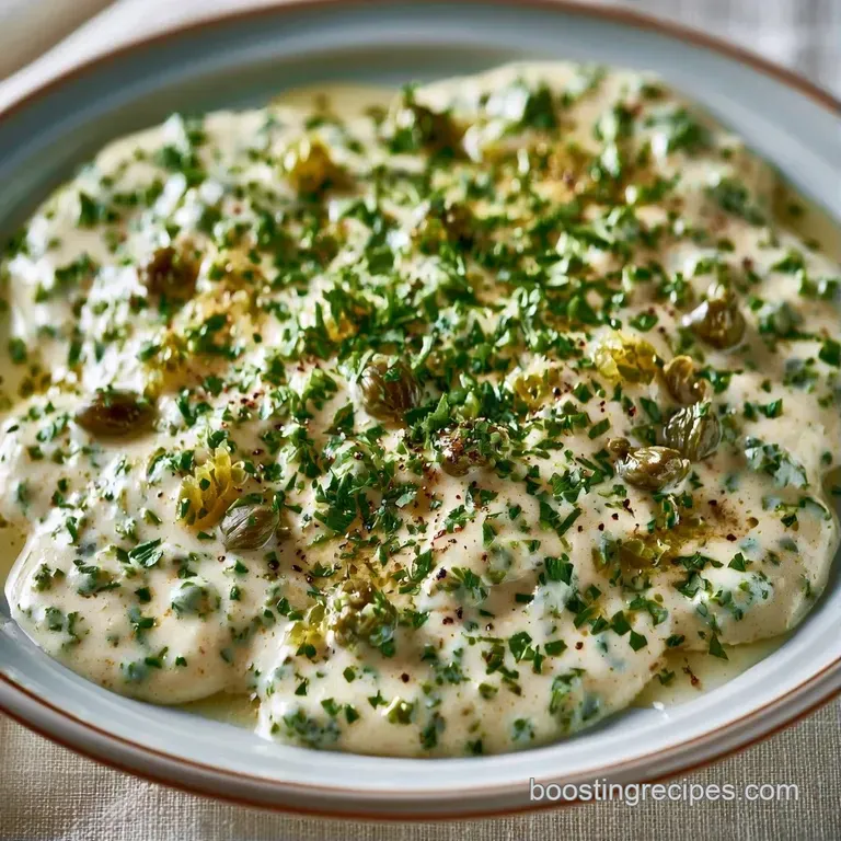 Golden-brown seafood cakes served with a dollop of zesty white sauce and a bright yellow lemon wedge on a white plate.