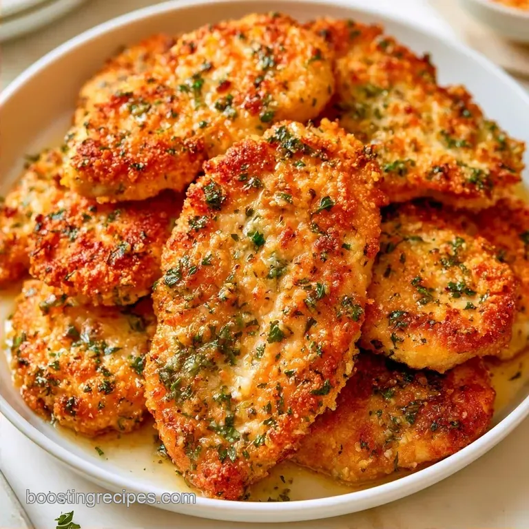 Tender Italian Baked Chicken with Parmesan