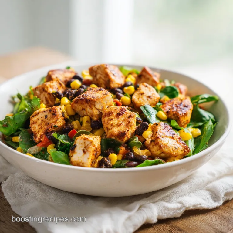 Tex Mex Chicken Salad: Bold and Zesty