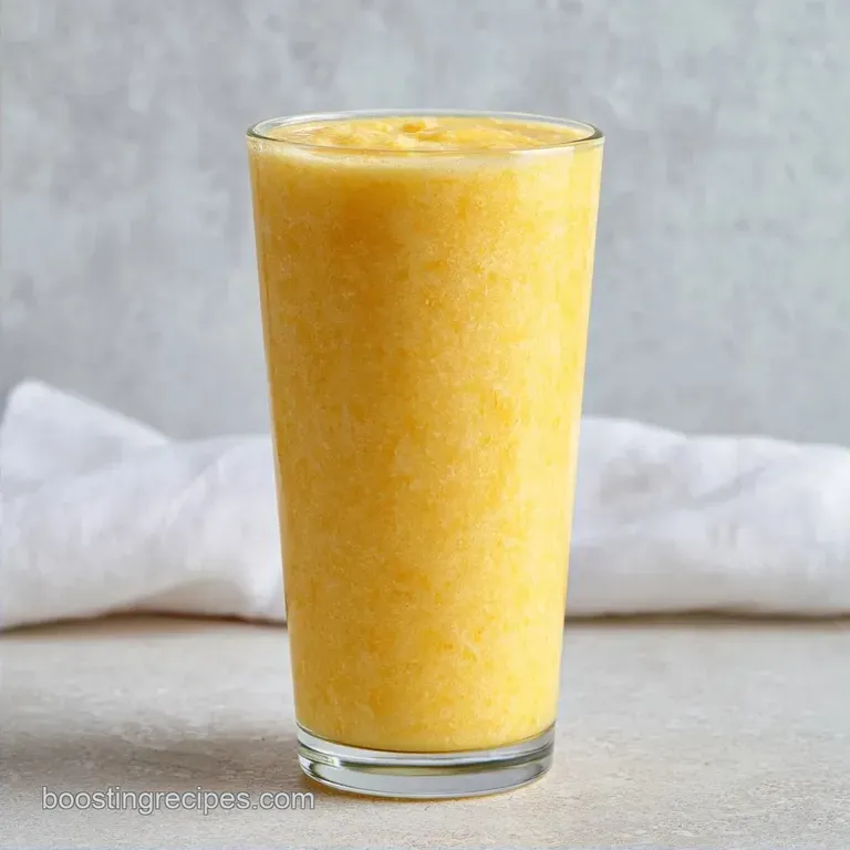 Creamy Tropical Coconut Milk Smoothie