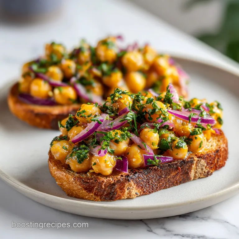 Vegan Chickpea Tuna Salad Sandwich: Creamy and Savory